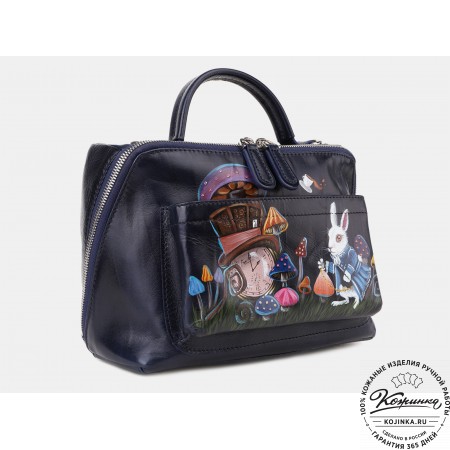 Женская кожаная сумка "Крис" "Алиса"